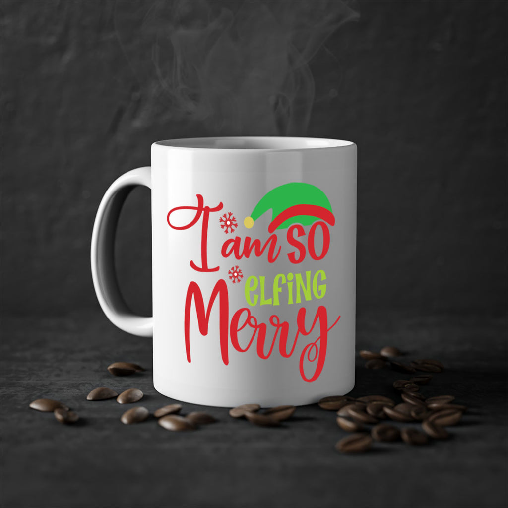 i am so elfing merry style 316#- christmas-Mug / Coffee Cup