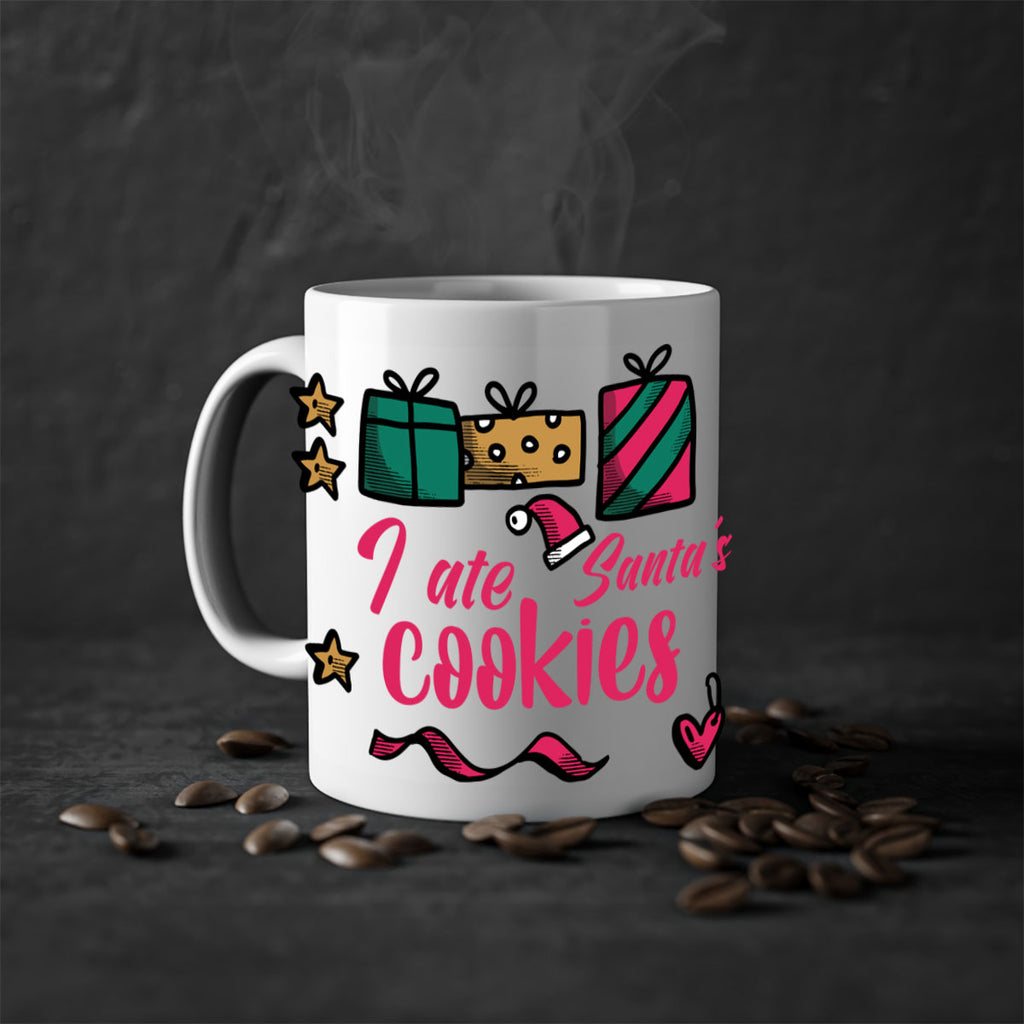 i ate santa s cookies style 317#- christmas-Mug / Coffee Cup