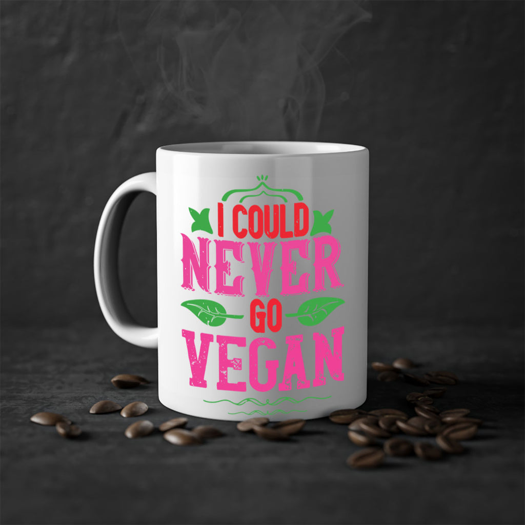 i could never go vegan 133#- vegan-Mug / Coffee Cup