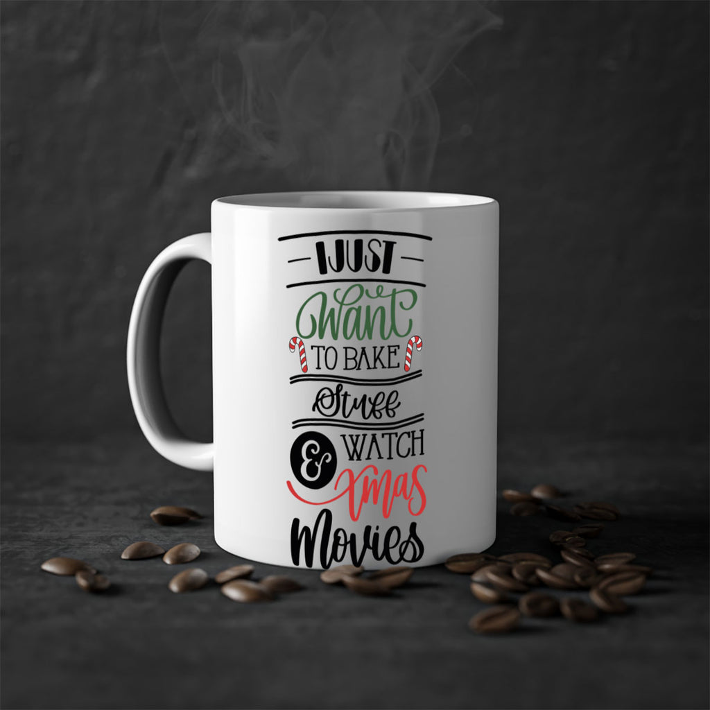 i just want to bake stuff and watch xmas movies 131#- christmas-Mug / Coffee Cup