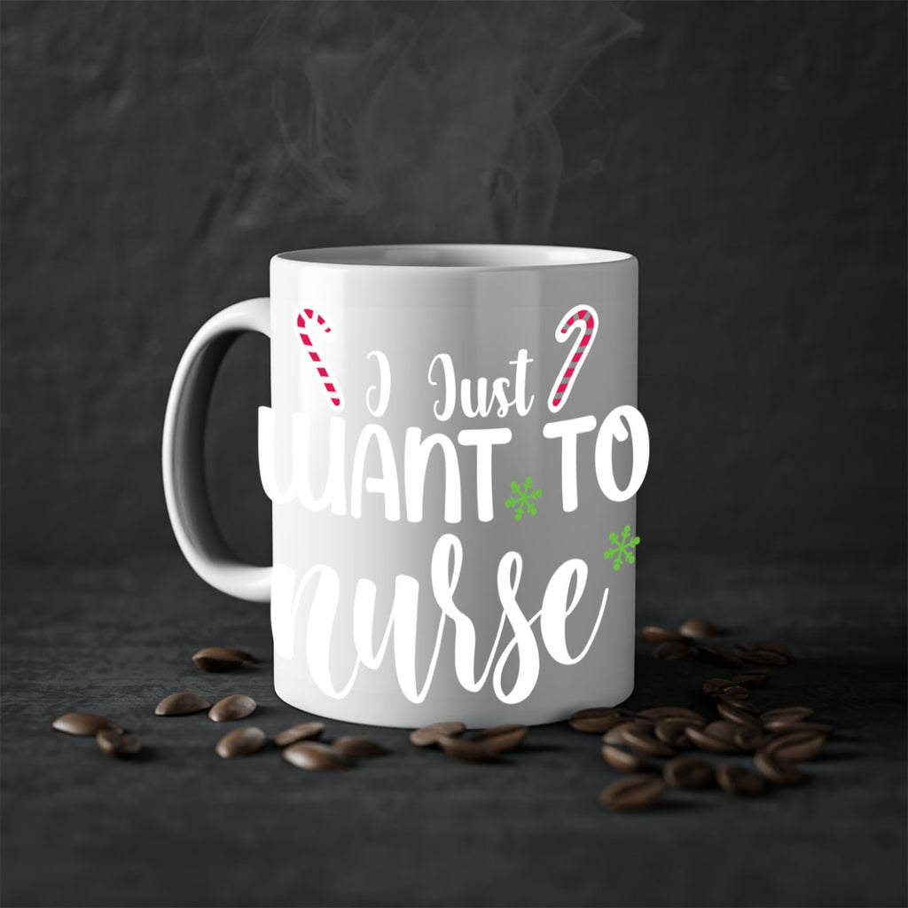 i just want to nurse style 330#- christmas-Mug / Coffee Cup