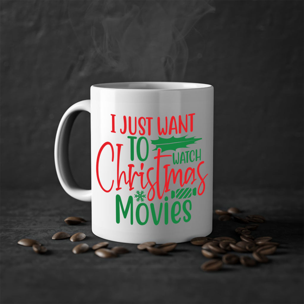 i just want to watch christmas movies style 331#- christmas-Mug / Coffee Cup