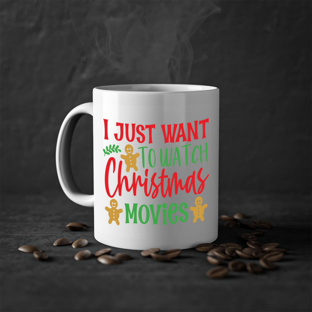 i just want to watch christmas movies style 332#- christmas-Mug / Coffee Cup