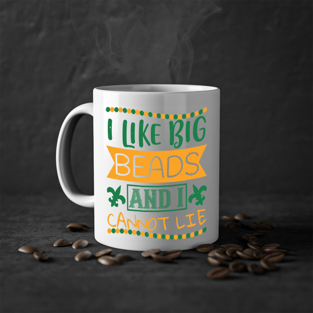 i like big beads and i cannot lie 67#- mardi gras-Mug / Coffee Cup