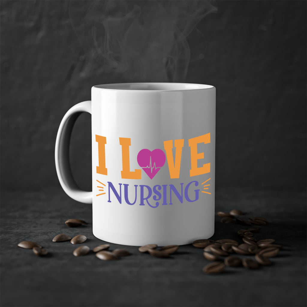 i love nursing Style 379#- nurse-Mug / Coffee Cup