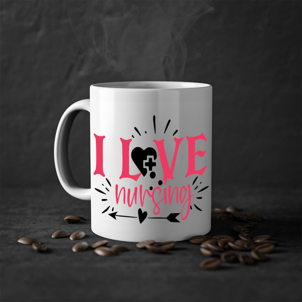 i love nursing Style 380#- nurse-Mug / Coffee Cup