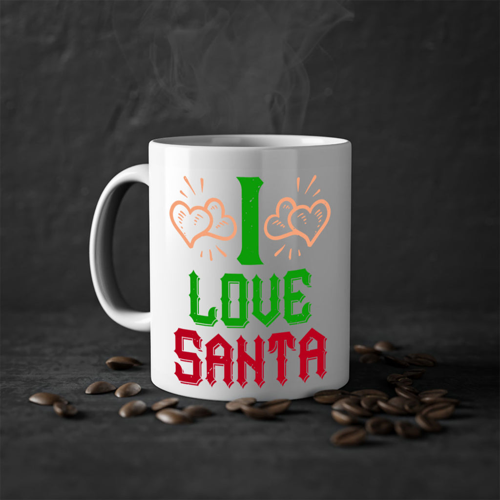 i love santa 414#- christmas-Mug / Coffee Cup