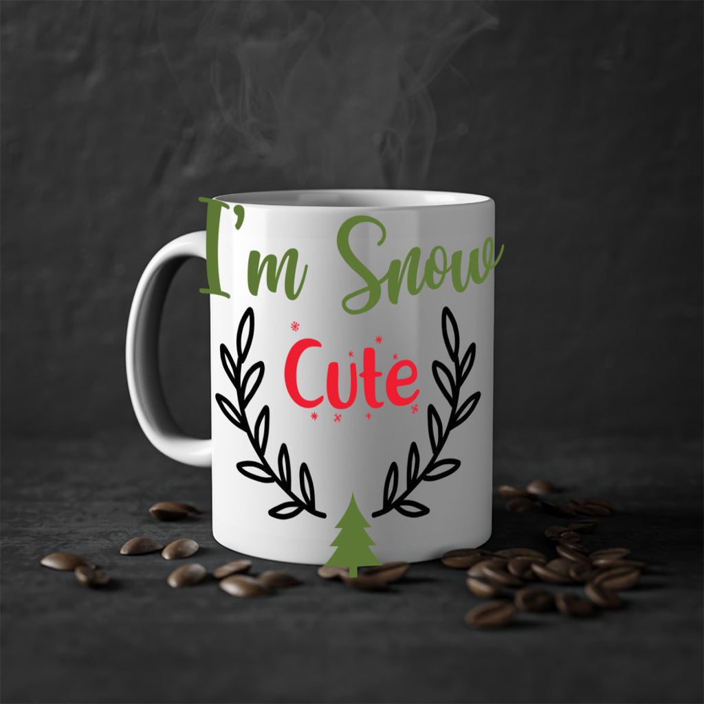 i m snow cute style 342#- christmas-Mug / Coffee Cup