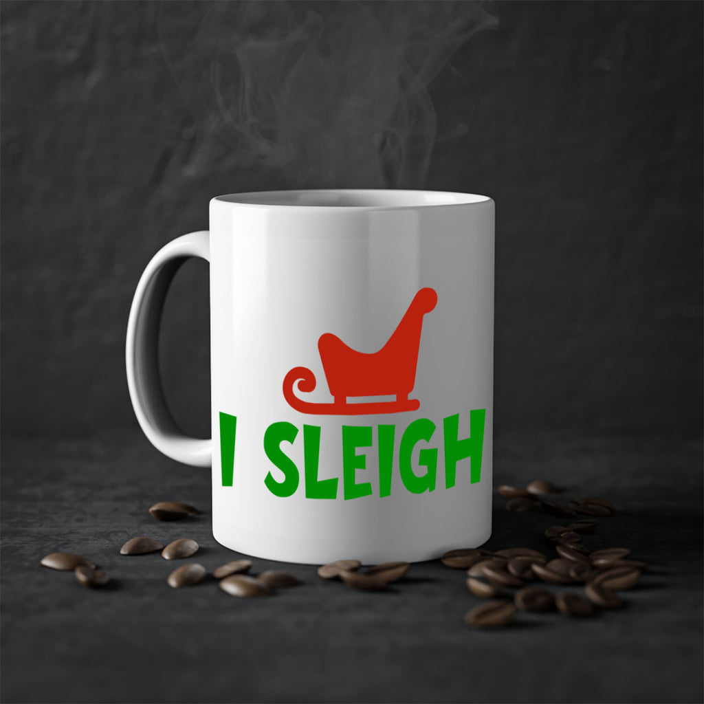 i sleigh 339#- christmas-Mug / Coffee Cup