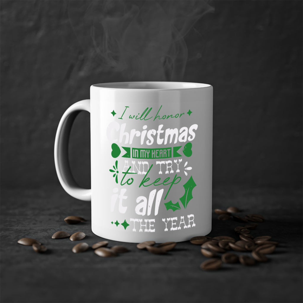 i will honor christmas in 400#- christmas-Mug / Coffee Cup