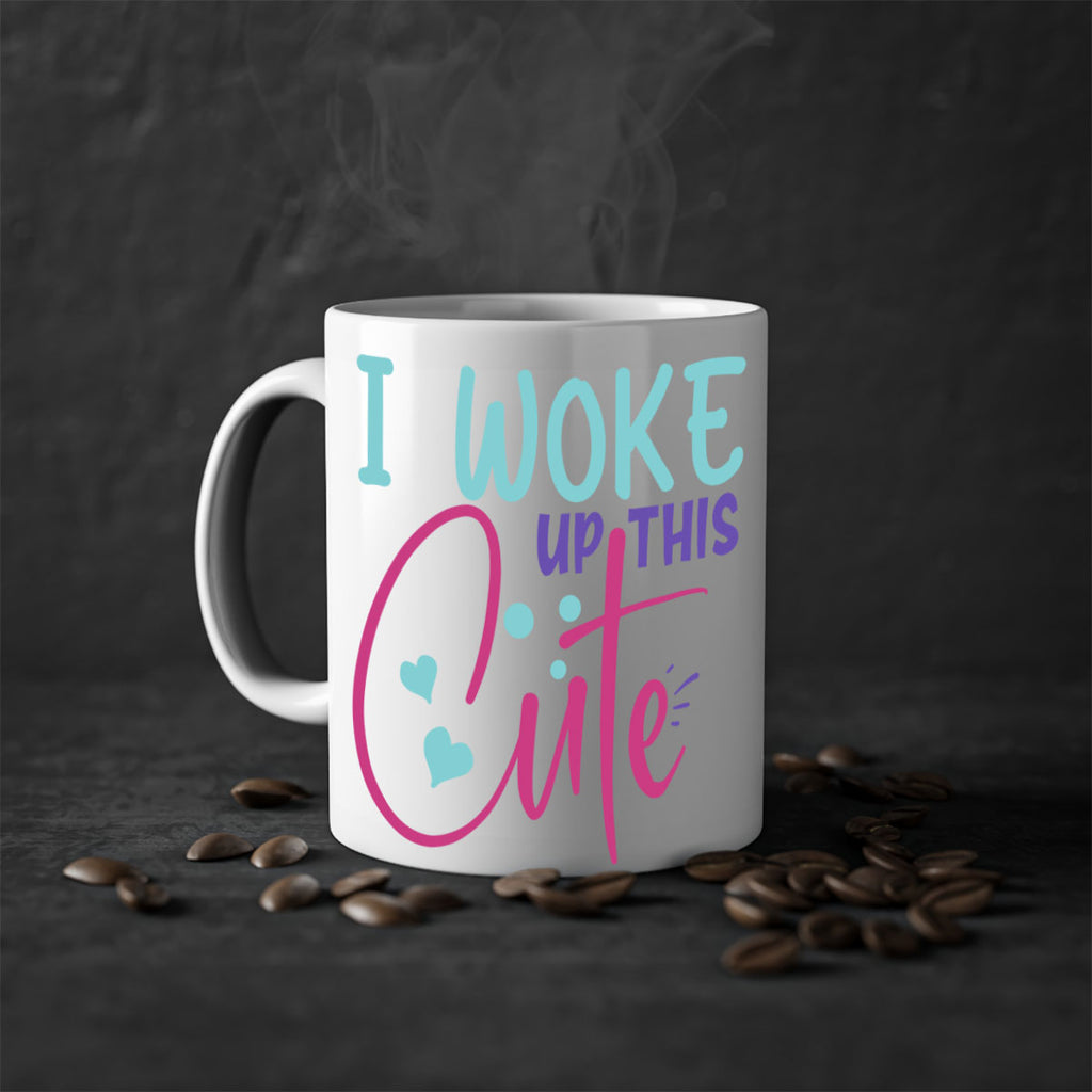 i woke up this cute Style 244#- baby2-Mug / Coffee Cup