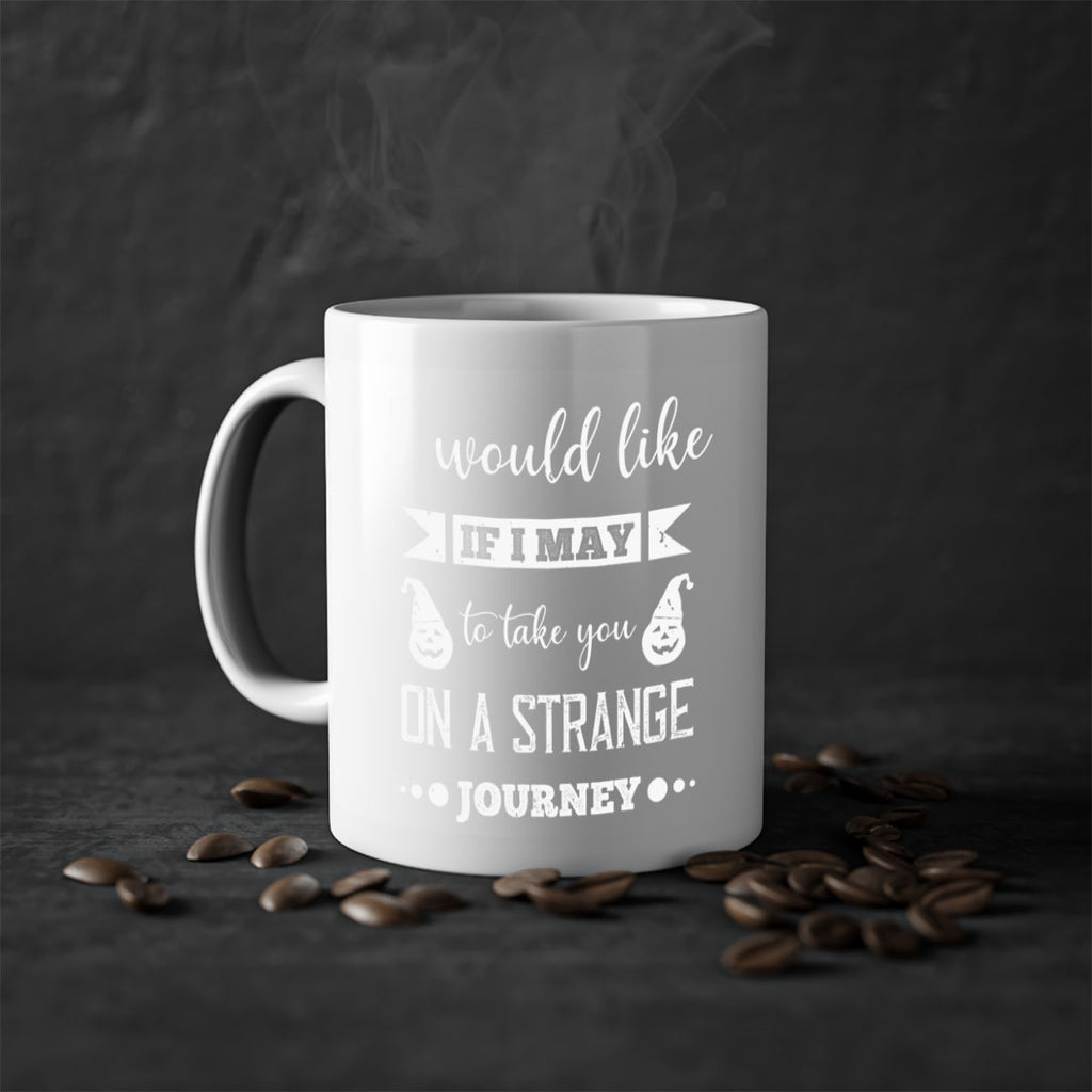 i would like if i may to take 148#- halloween-Mug / Coffee Cup