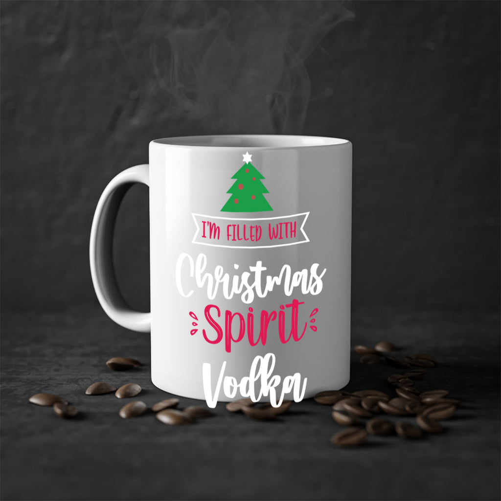 i'm filled with christmas spirit vodka style 354#- christmas-Mug / Coffee Cup