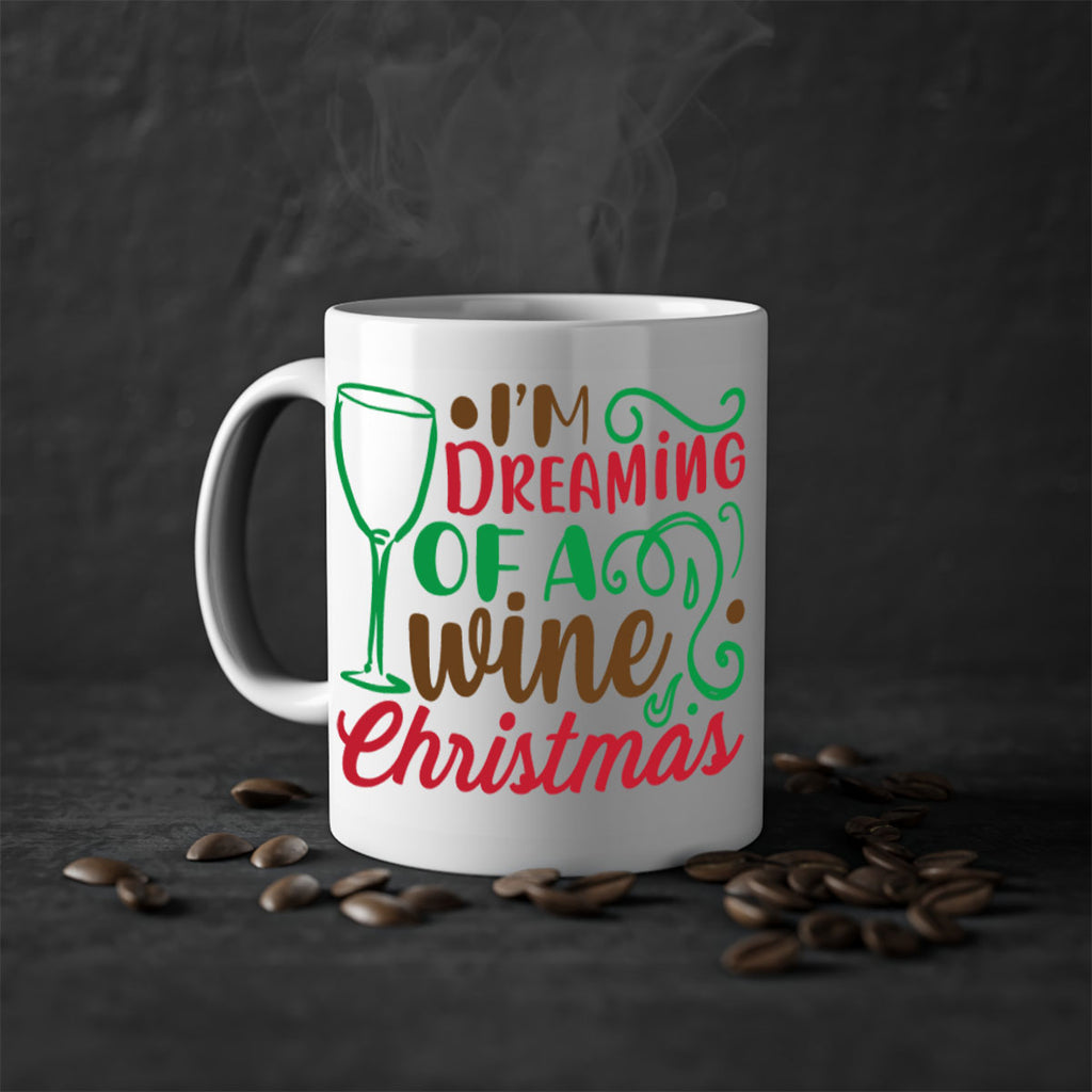 im dreaming of a wine christmas 252#- christmas-Mug / Coffee Cup