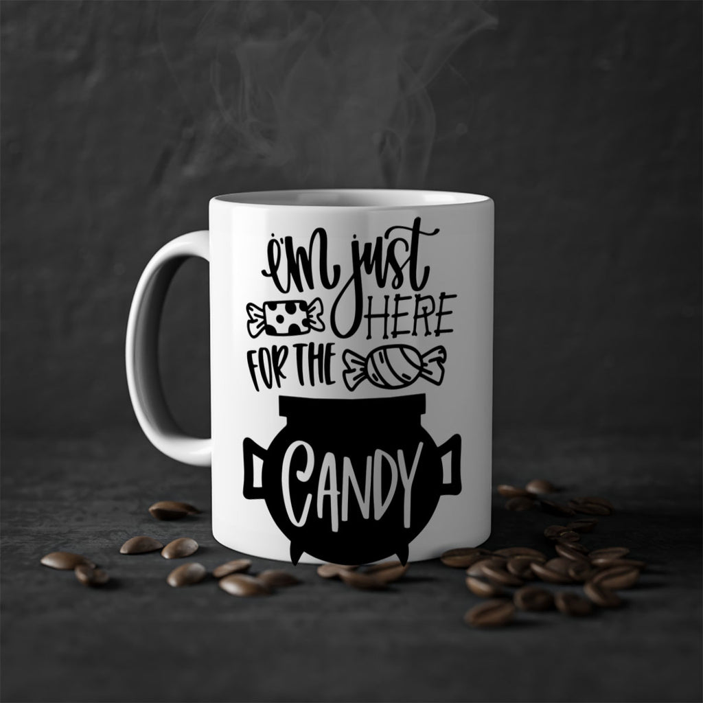 im just here for the candy 52#- halloween-Mug / Coffee Cup