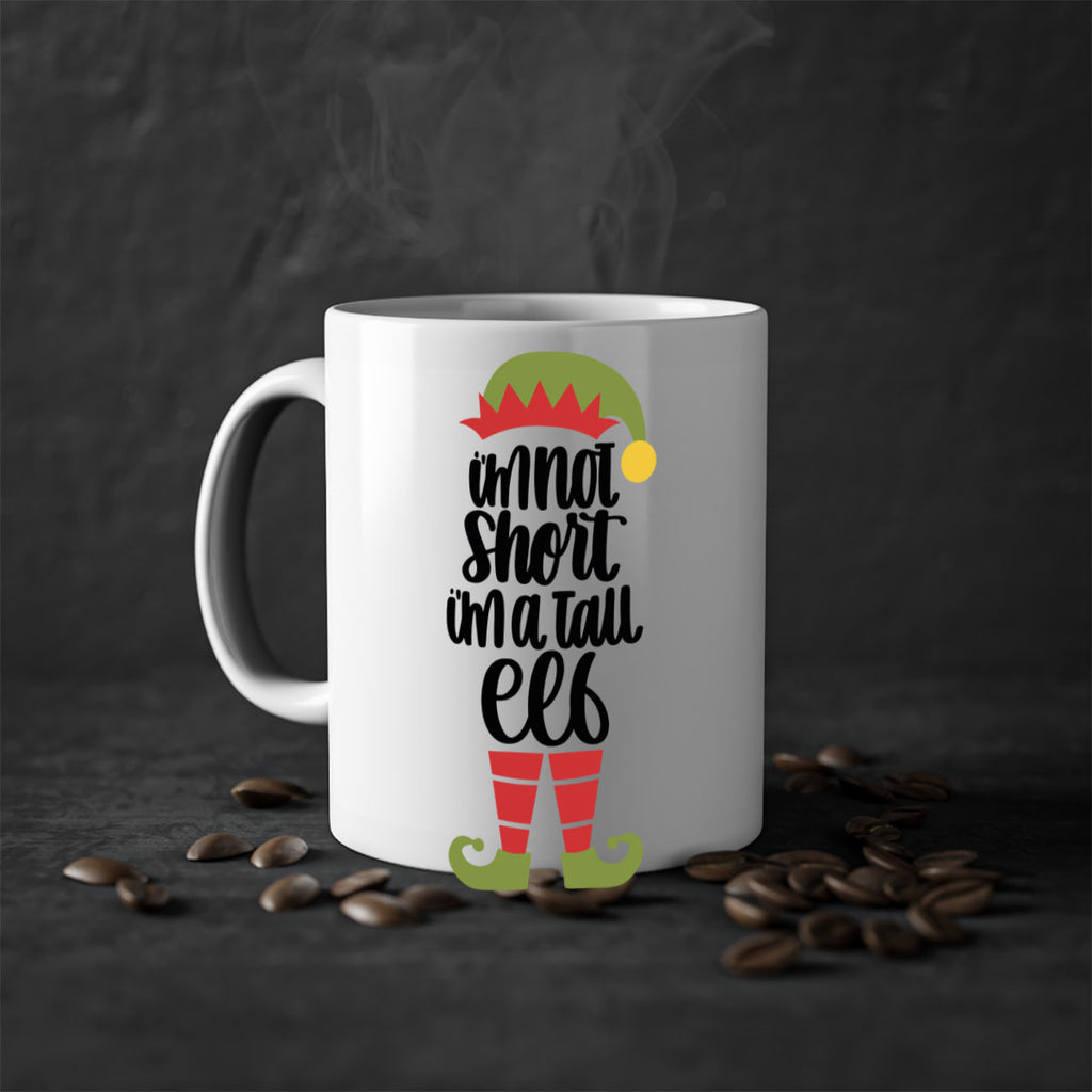 im not short im a tal elf 128#- christmas-Mug / Coffee Cup