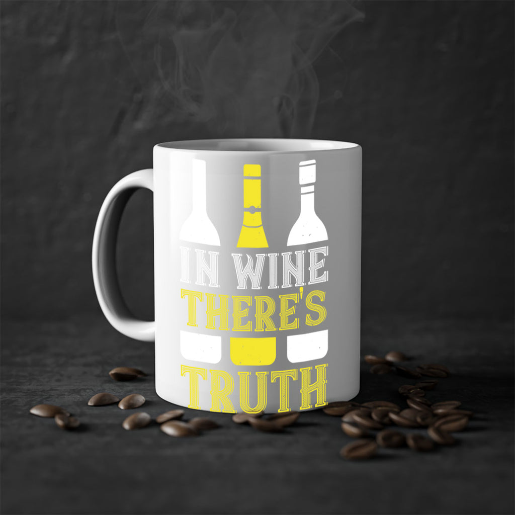 in wine thers truth 74#- wine-Mug / Coffee Cup