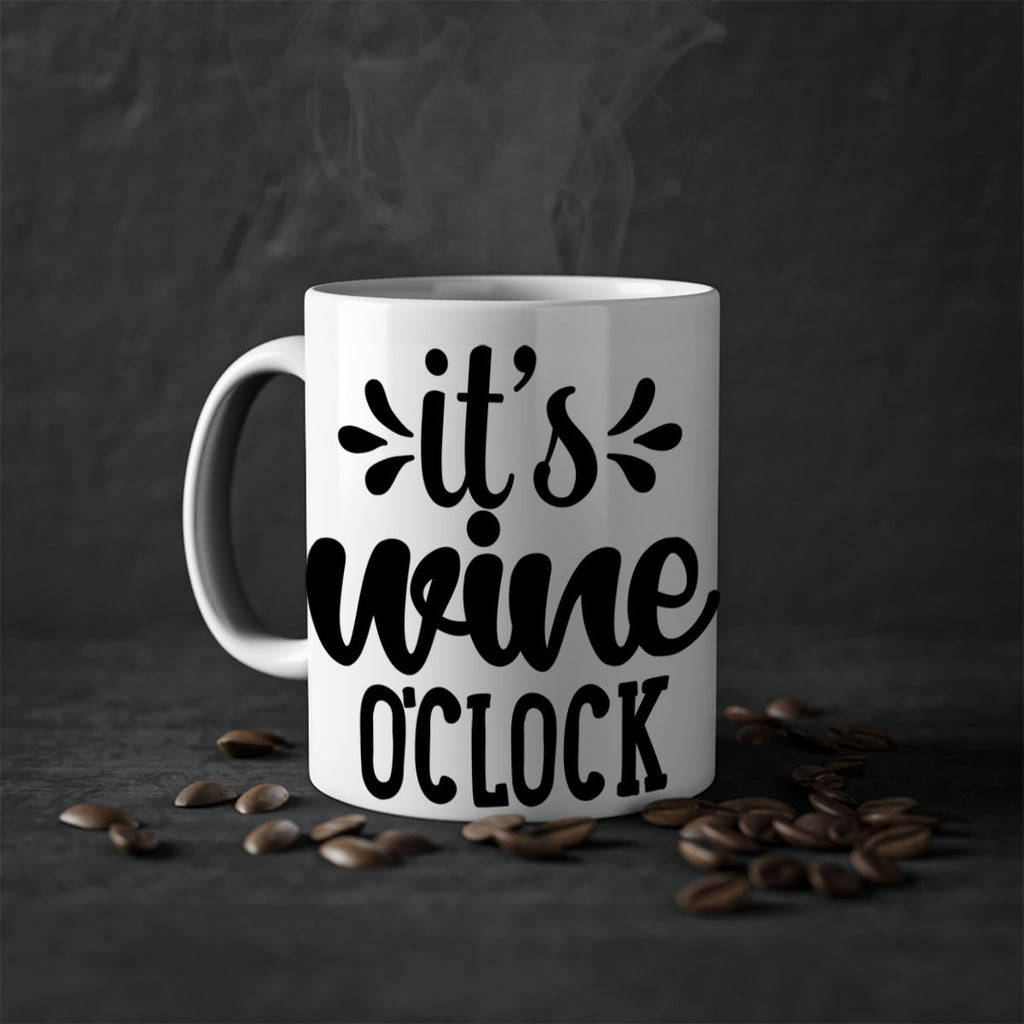 it is wine oclock 190#- wine-Mug / Coffee Cup