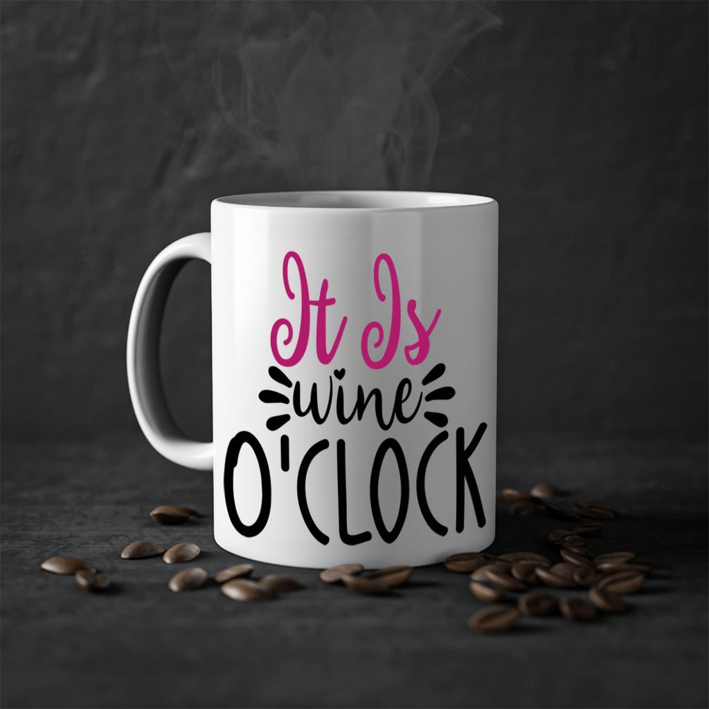 it is wine oclock 191#- wine-Mug / Coffee Cup