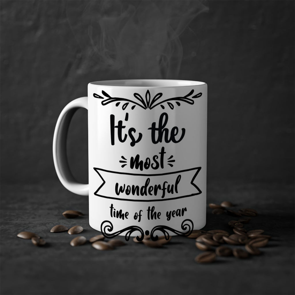 it s the most wonderful time of the year style 368#- christmas-Mug / Coffee Cup