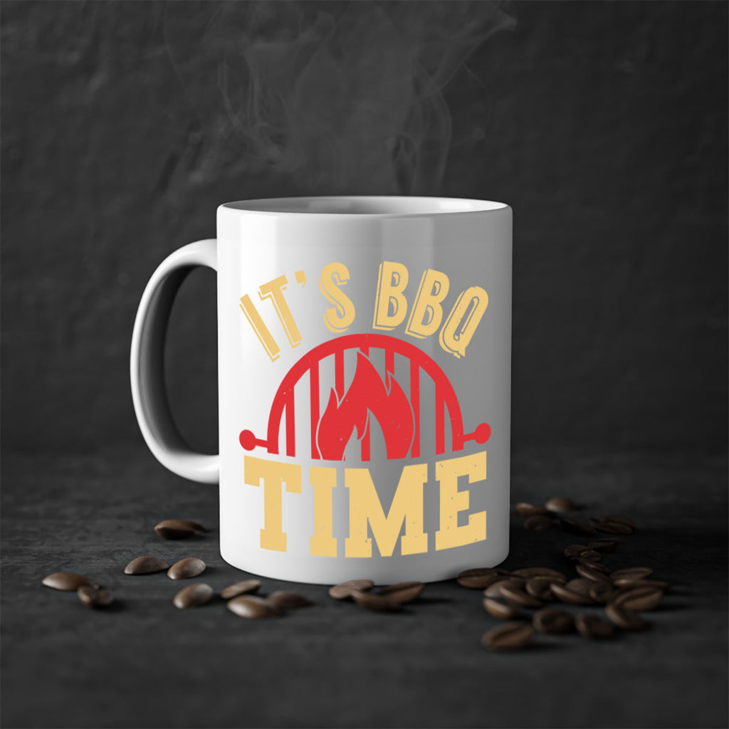 its bbq time 32#- bbq-Mug / Coffee Cup