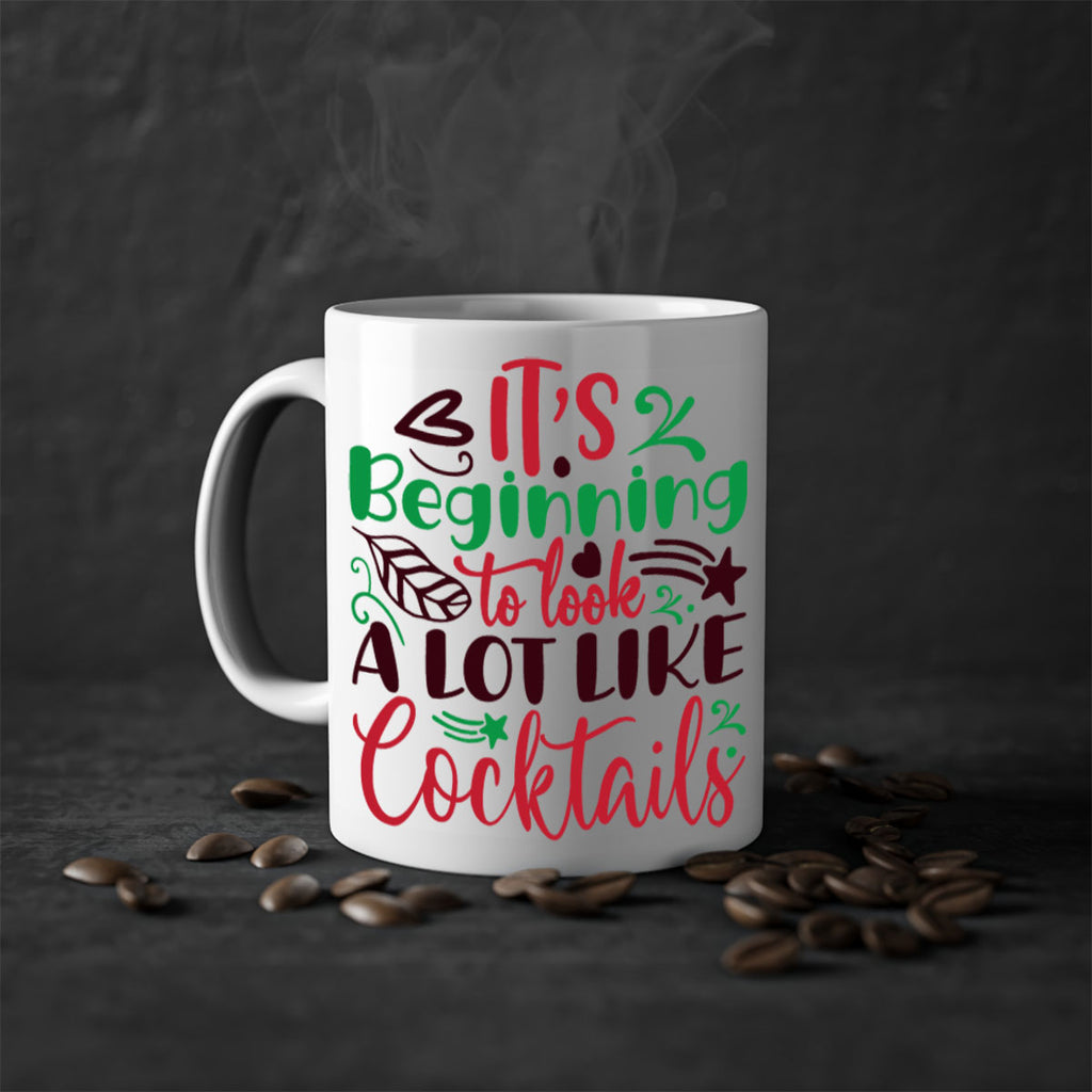 its beginning to look a lot like cocktails 251#- christmas-Mug / Coffee Cup