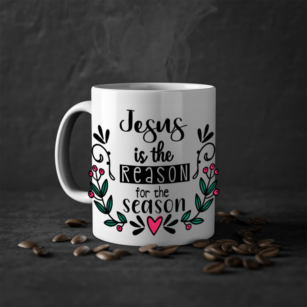 jesus is the reason for the season style 389#- christmas-Mug / Coffee Cup