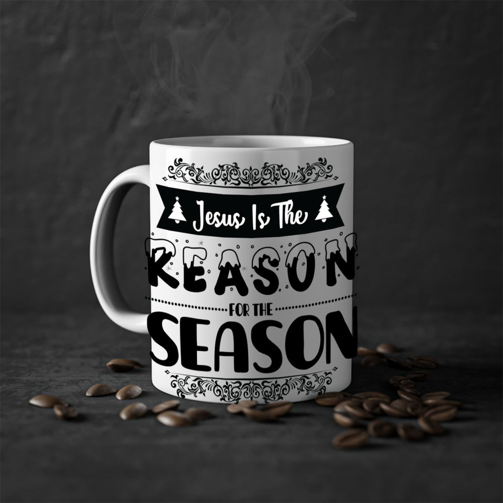 jesus is the reason for the season style 390#- christmas-Mug / Coffee Cup