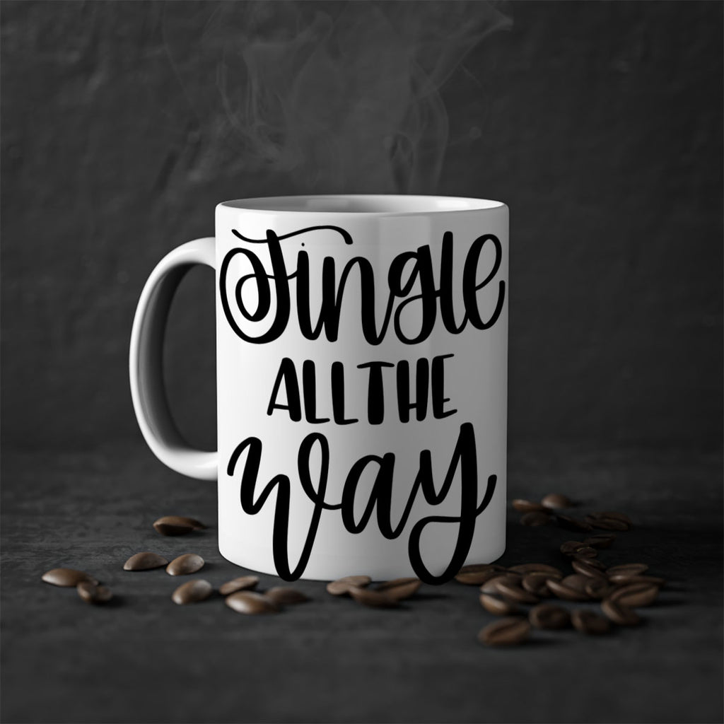 jingle all the way 113#- christmas-Mug / Coffee Cup