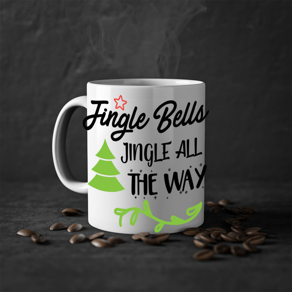 jingle bells jingle all the way style 399#- christmas-Mug / Coffee Cup