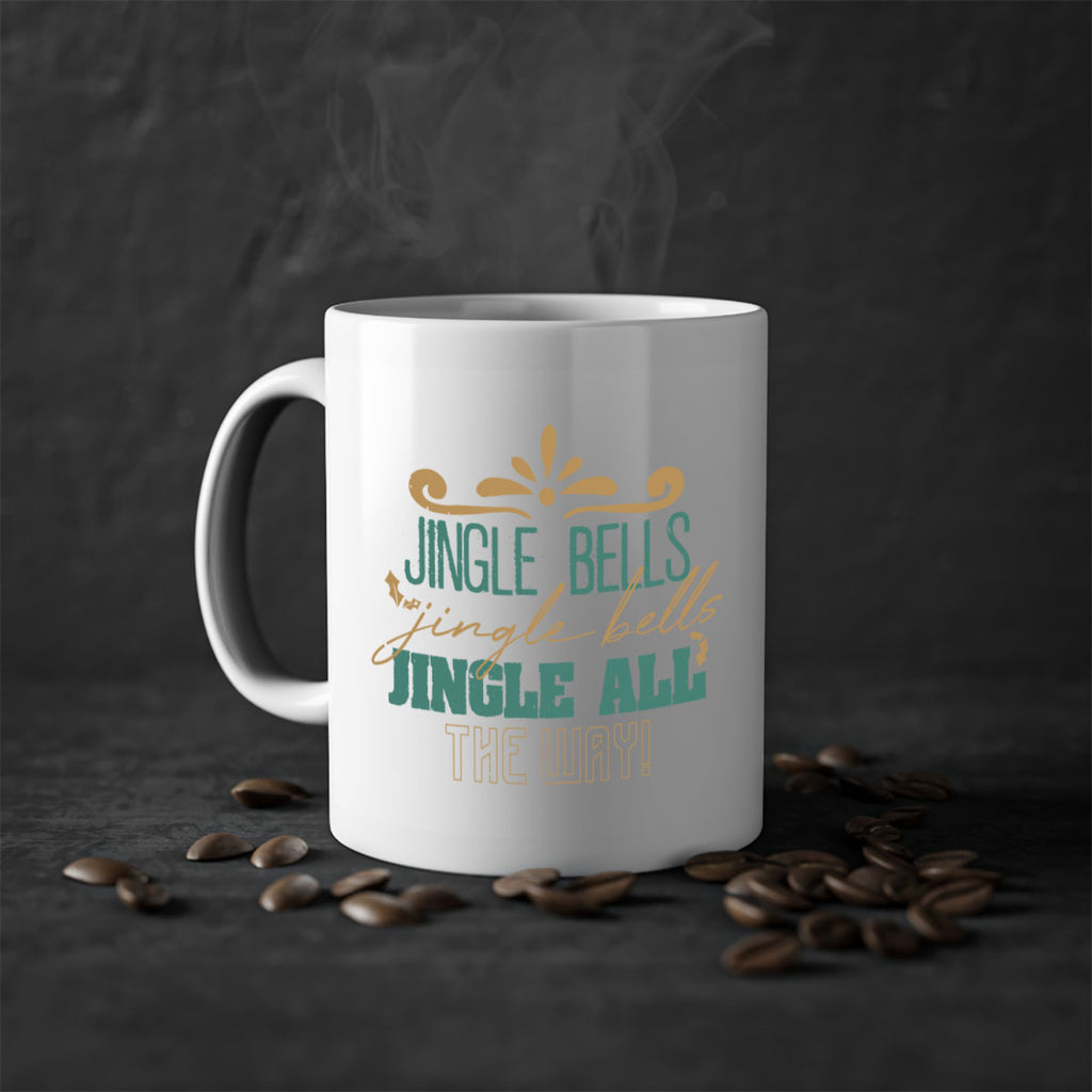 jingle bells jingle bells 384#- christmas-Mug / Coffee Cup