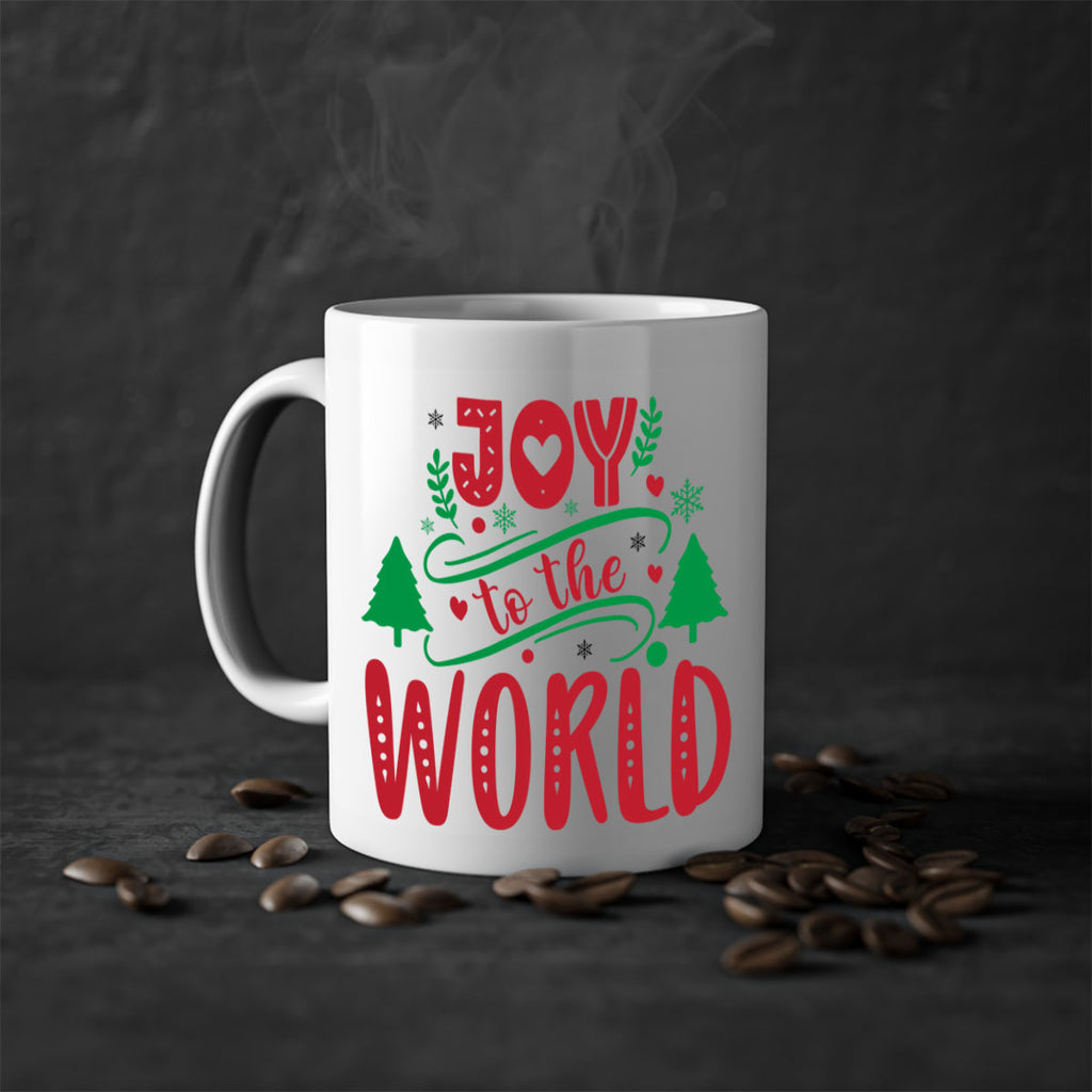 joy to the world style 411#- christmas-Mug / Coffee Cup