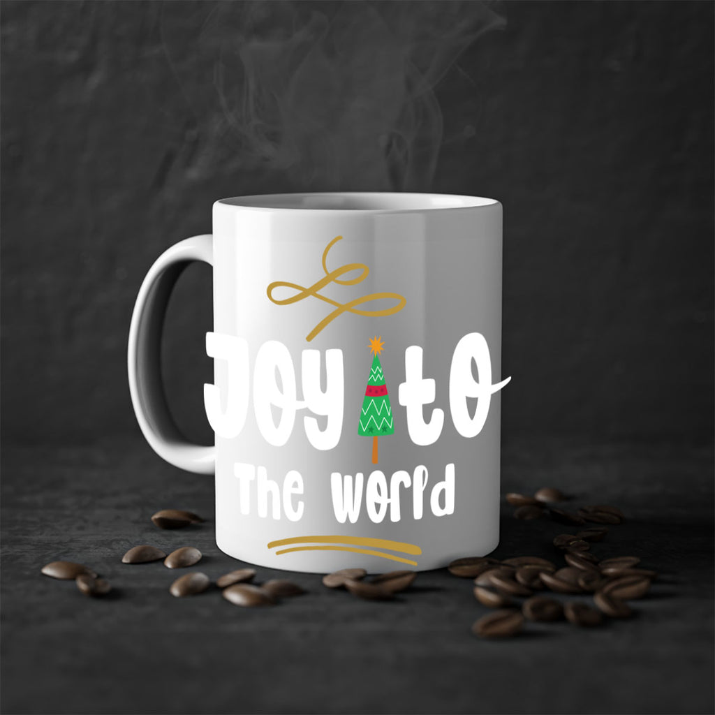 joy to the world style 412#- christmas-Mug / Coffee Cup