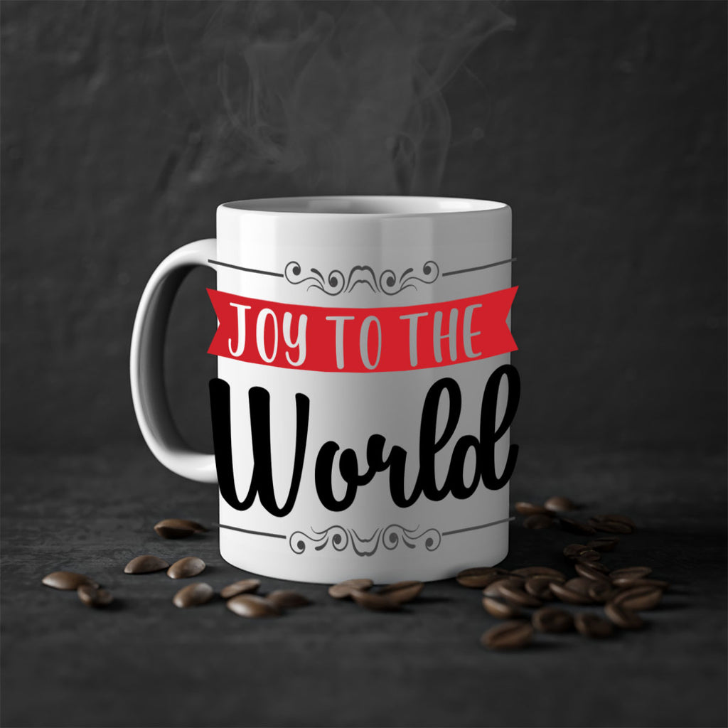 joy to the world style 413#- christmas-Mug / Coffee Cup