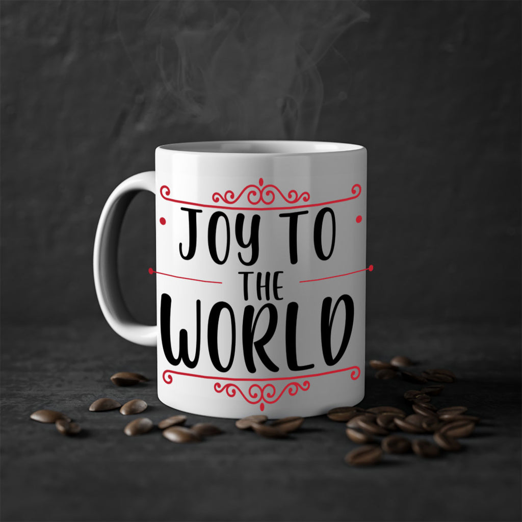 joy to the world style 415#- christmas-Mug / Coffee Cup