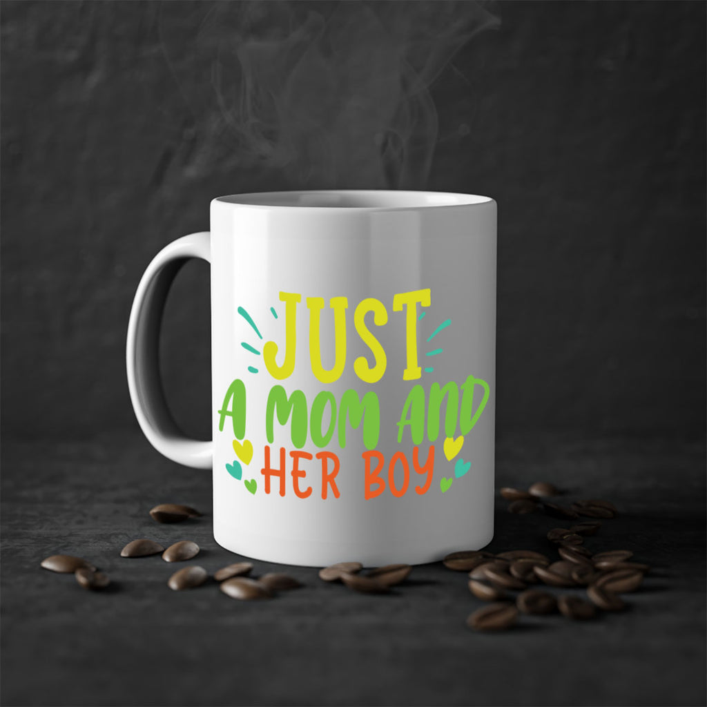 just a mom and her girl 391#- mom-Mug / Coffee Cup