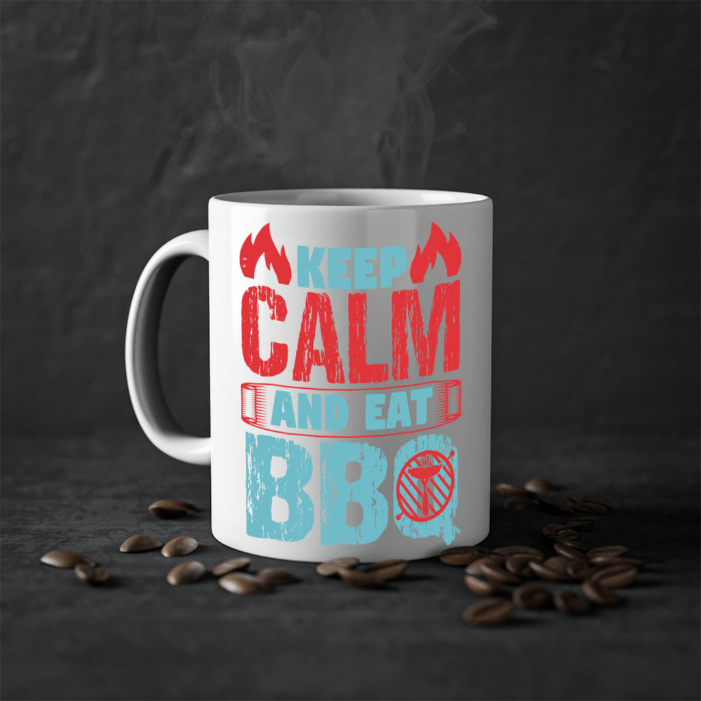 keep calm and eat bbq 30#- bbq-Mug / Coffee Cup