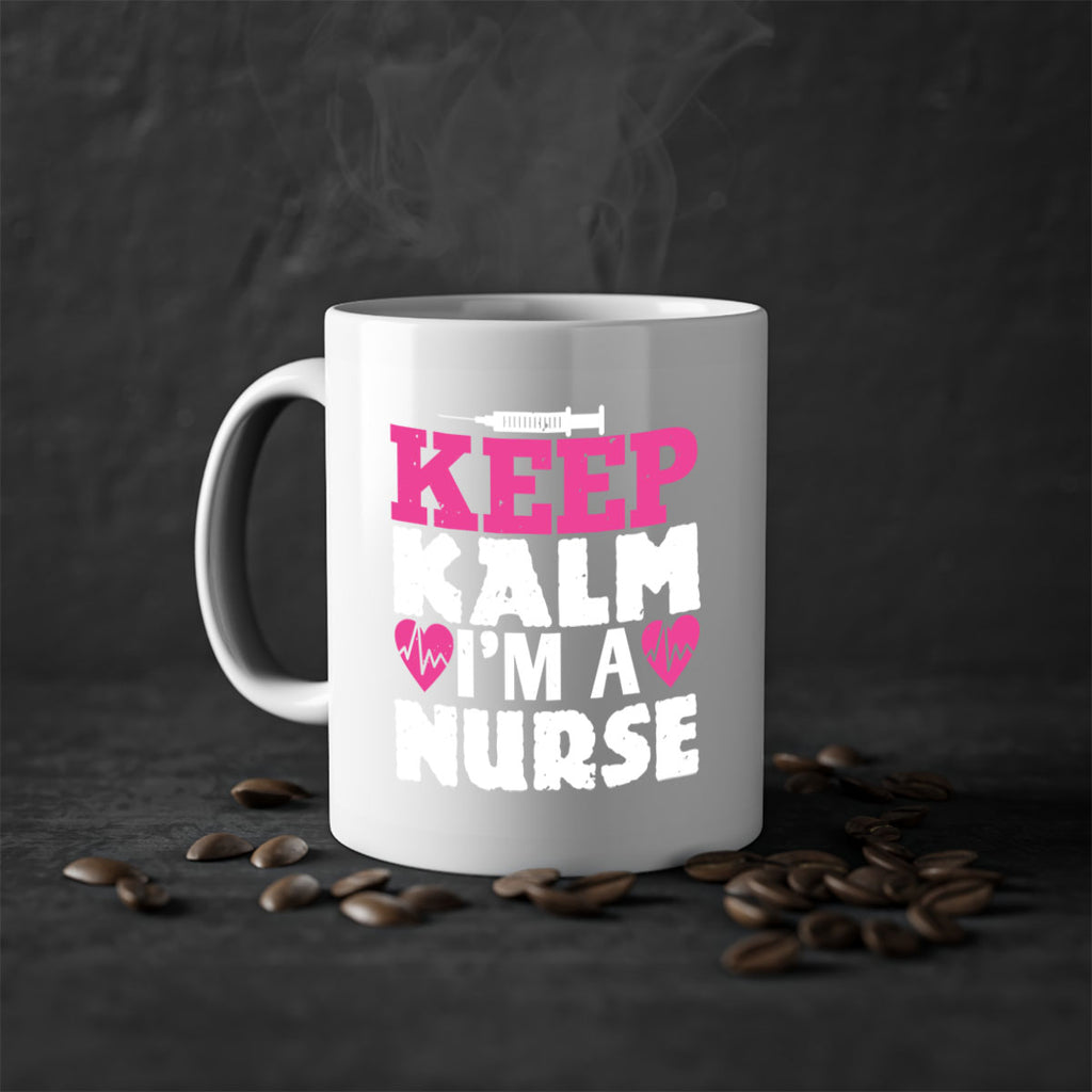 keep klam im a nurse Style 294#- nurse-Mug / Coffee Cup
