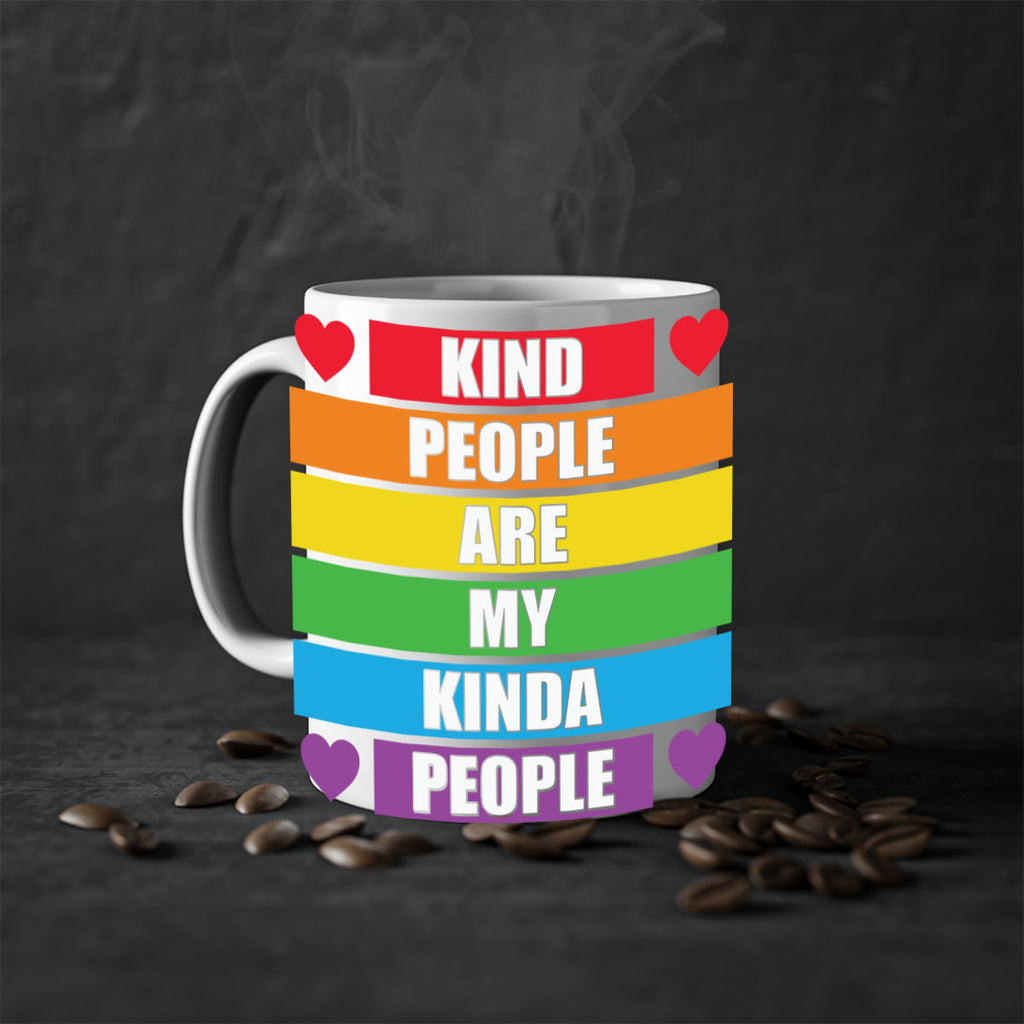 kind people are my kinda lgbt 111#- lgbt-Mug / Coffee Cup