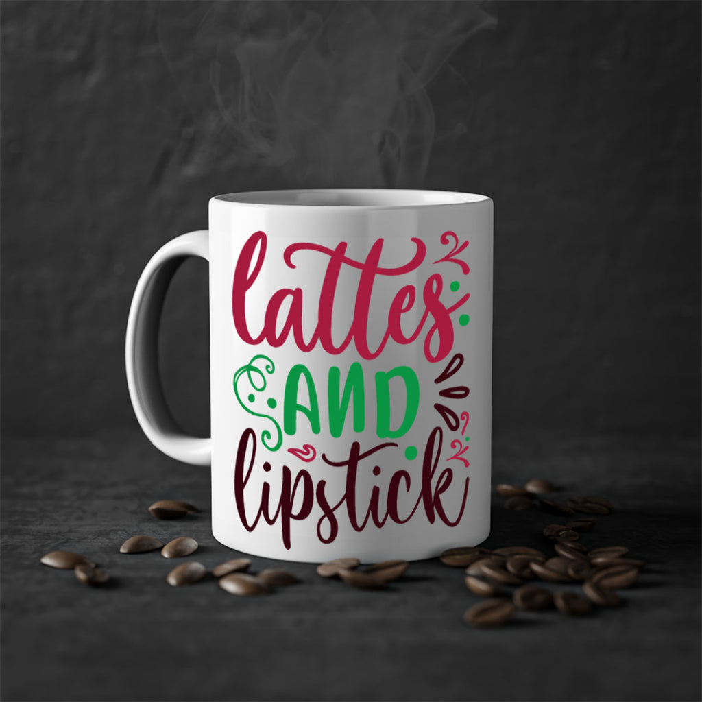 lattes and lipstick 236#- christmas-Mug / Coffee Cup