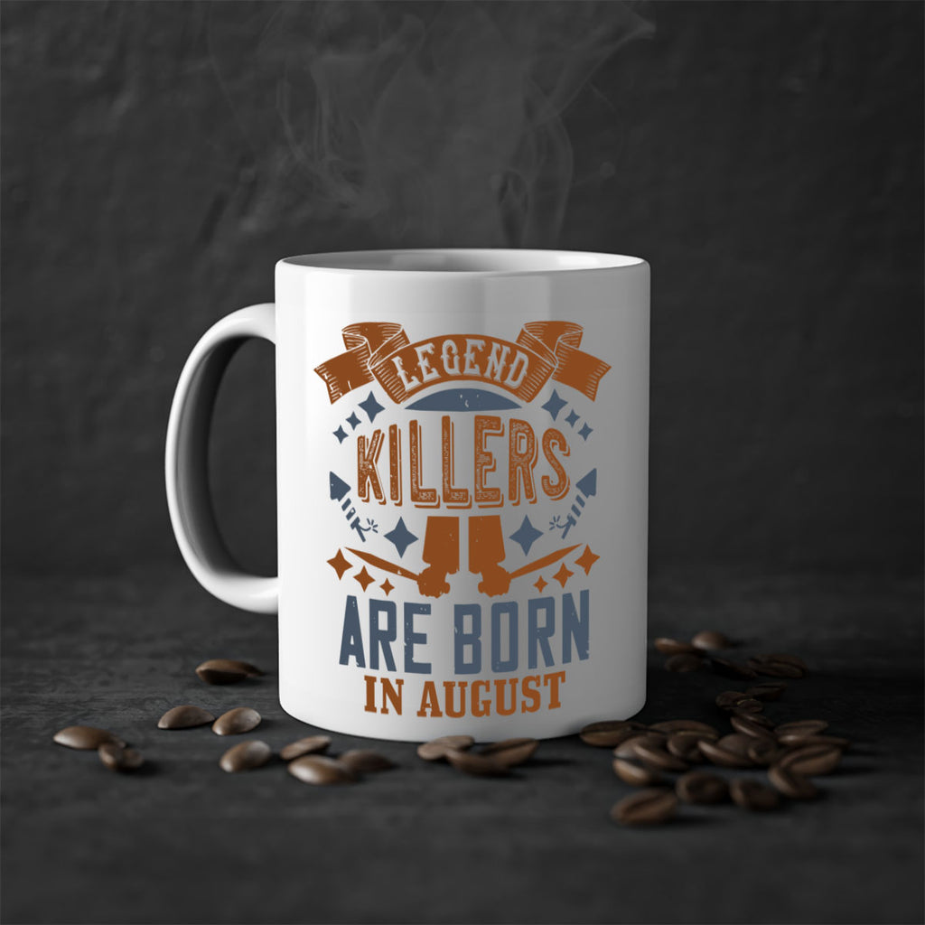 legend killers are born in august Style 66#- birthday-Mug / Coffee Cup