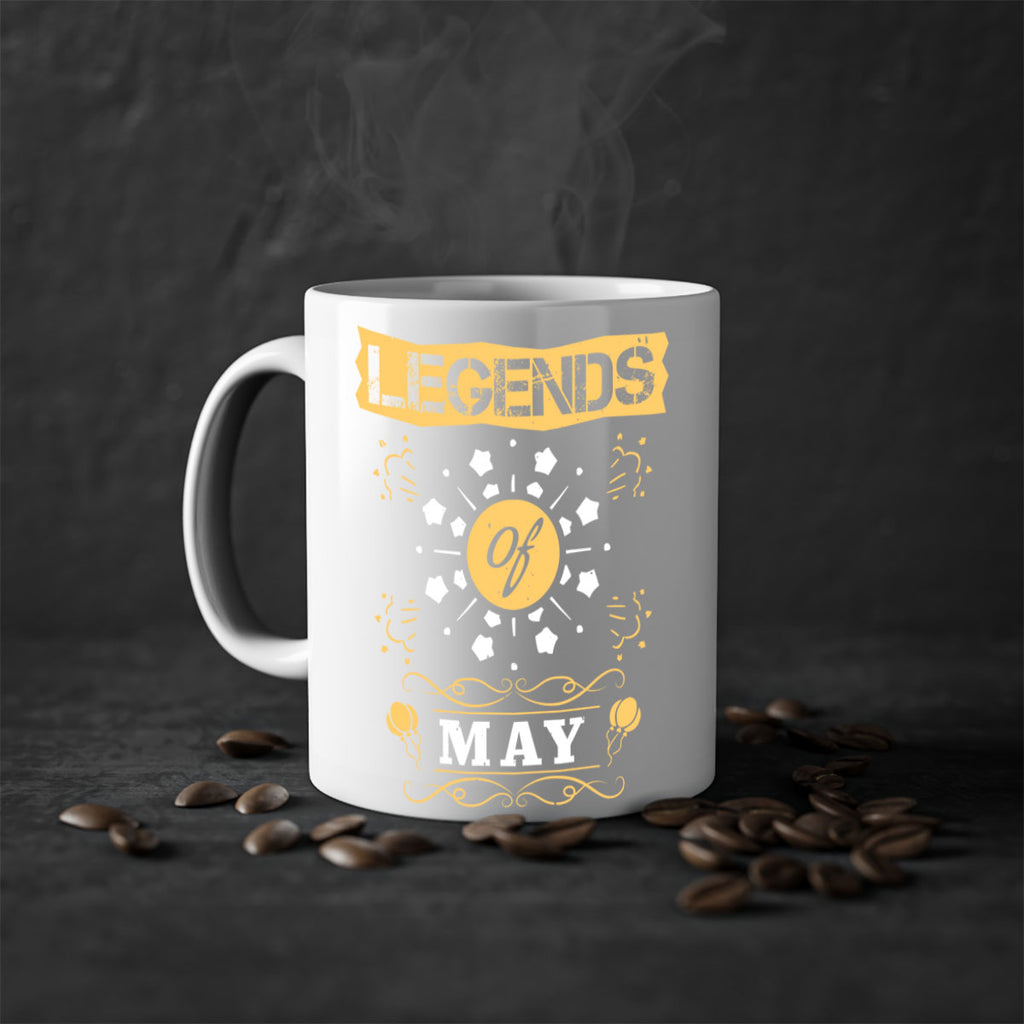 legends of may Style 52#- birthday-Mug / Coffee Cup