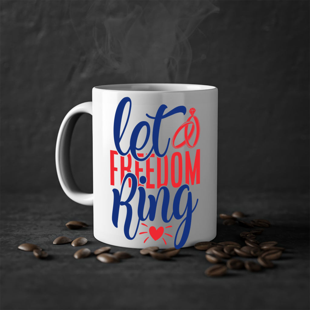 let freedom ring Style 58#- 4th Of July-Mug / Coffee Cup