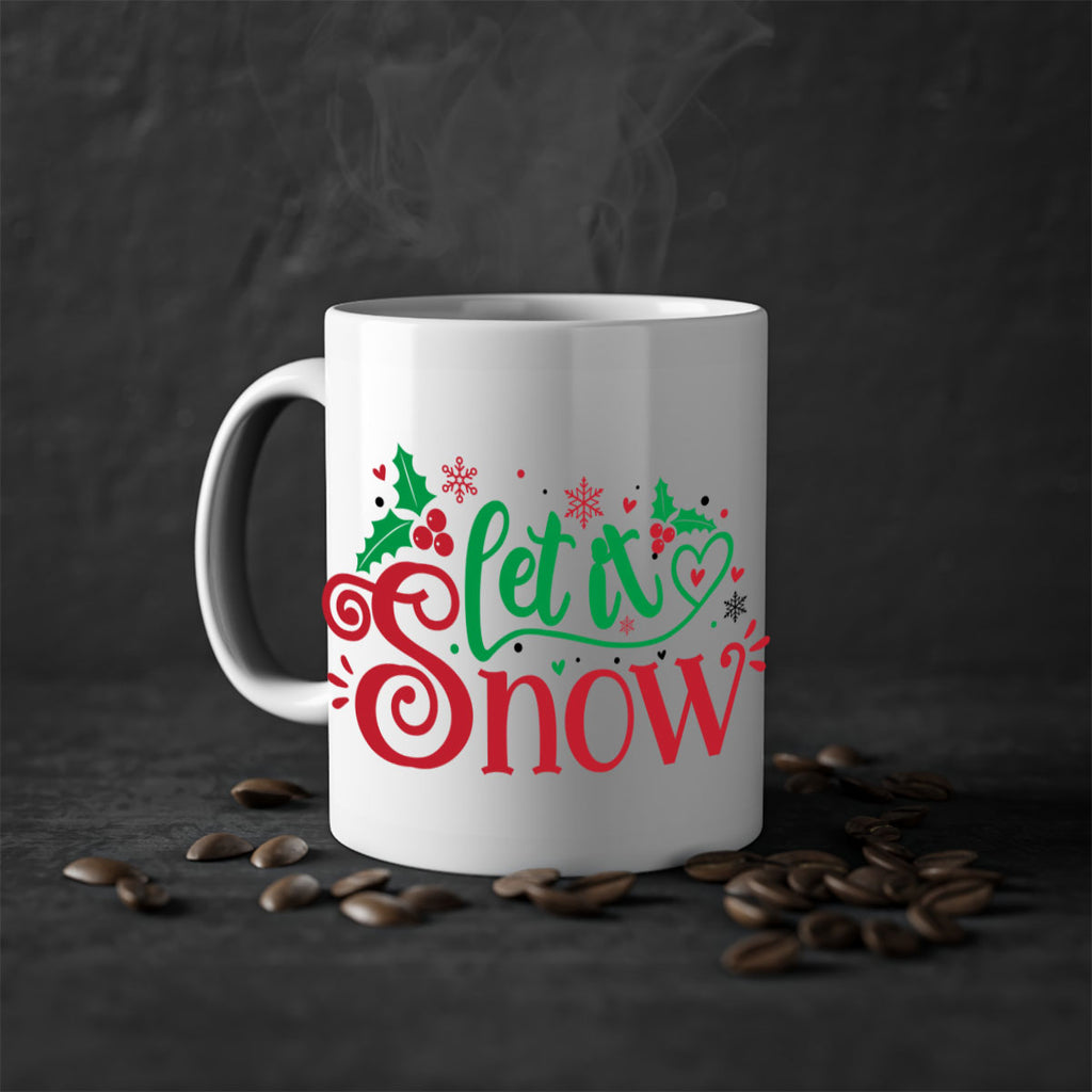 let it snow style 428#- christmas-Mug / Coffee Cup