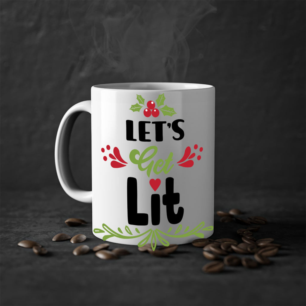 let s get lit style 438#- christmas-Mug / Coffee Cup