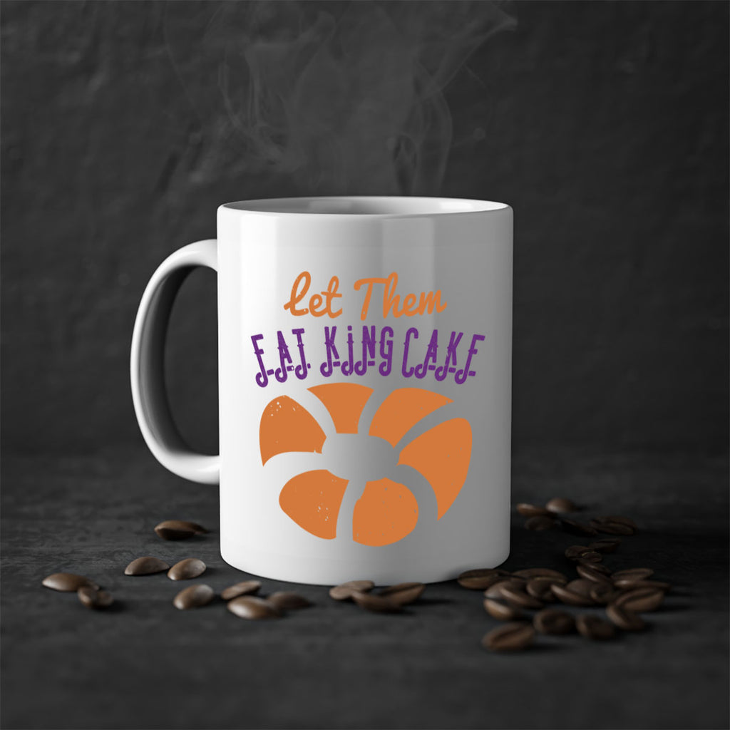let them eat king cake 50#- mardi gras-Mug / Coffee Cup
