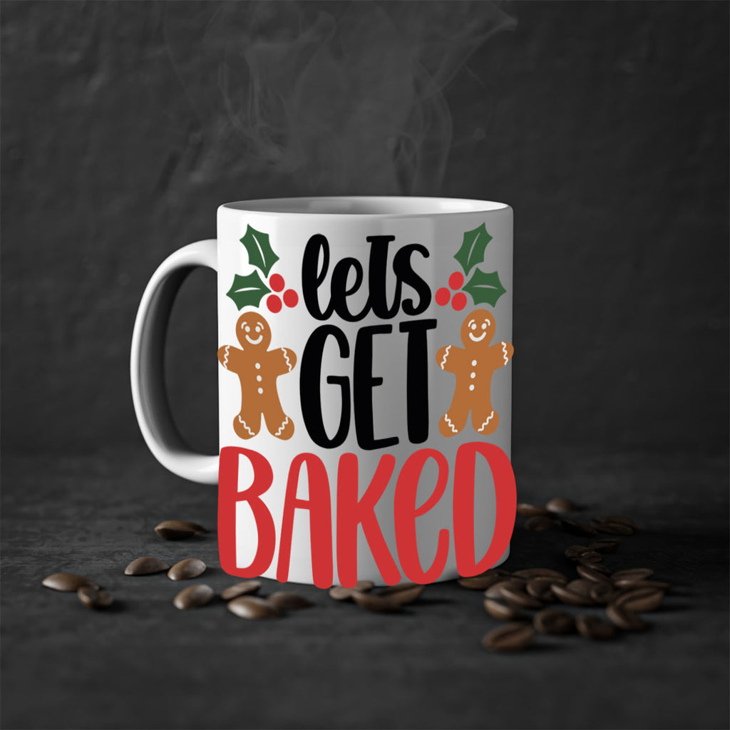 lets get baked 105#- christmas-Mug / Coffee Cup