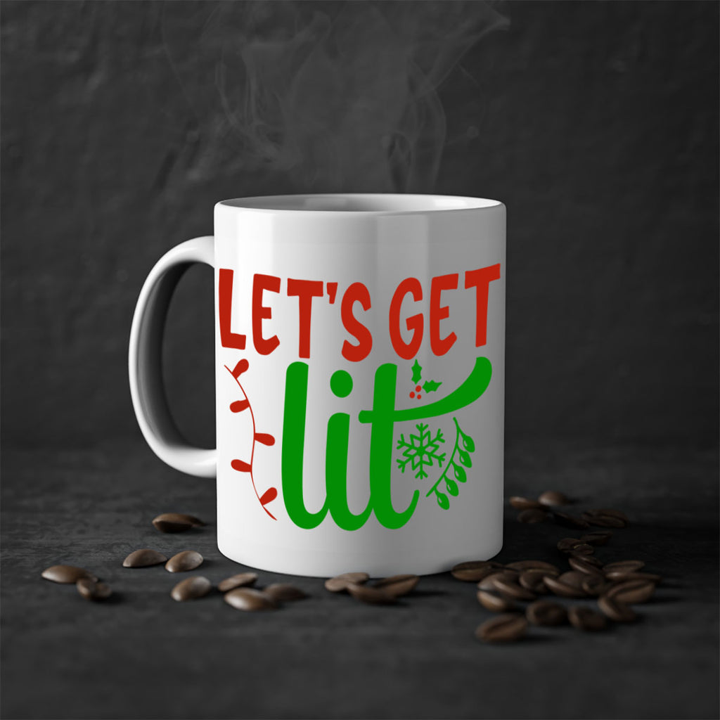 lets get lit 337#- christmas-Mug / Coffee Cup