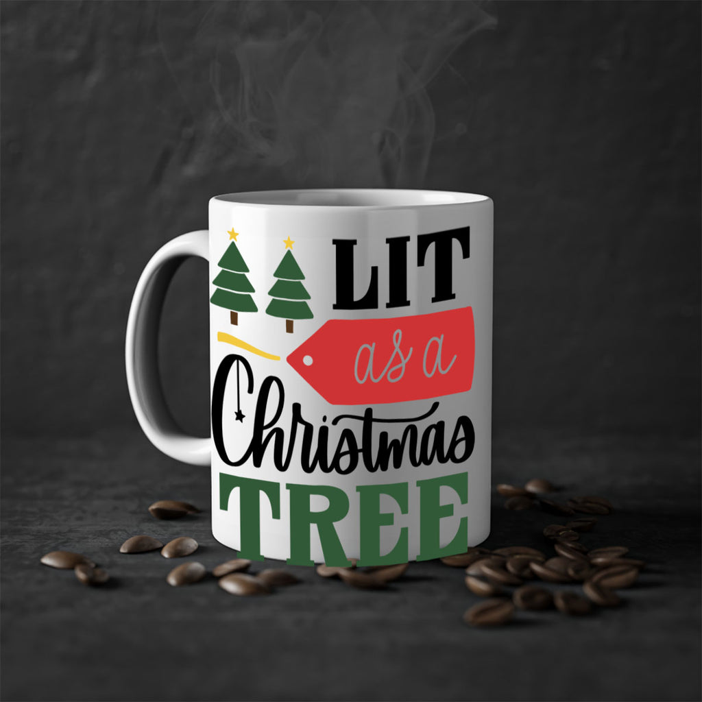 lit as a christmas tree 103#- christmas-Mug / Coffee Cup