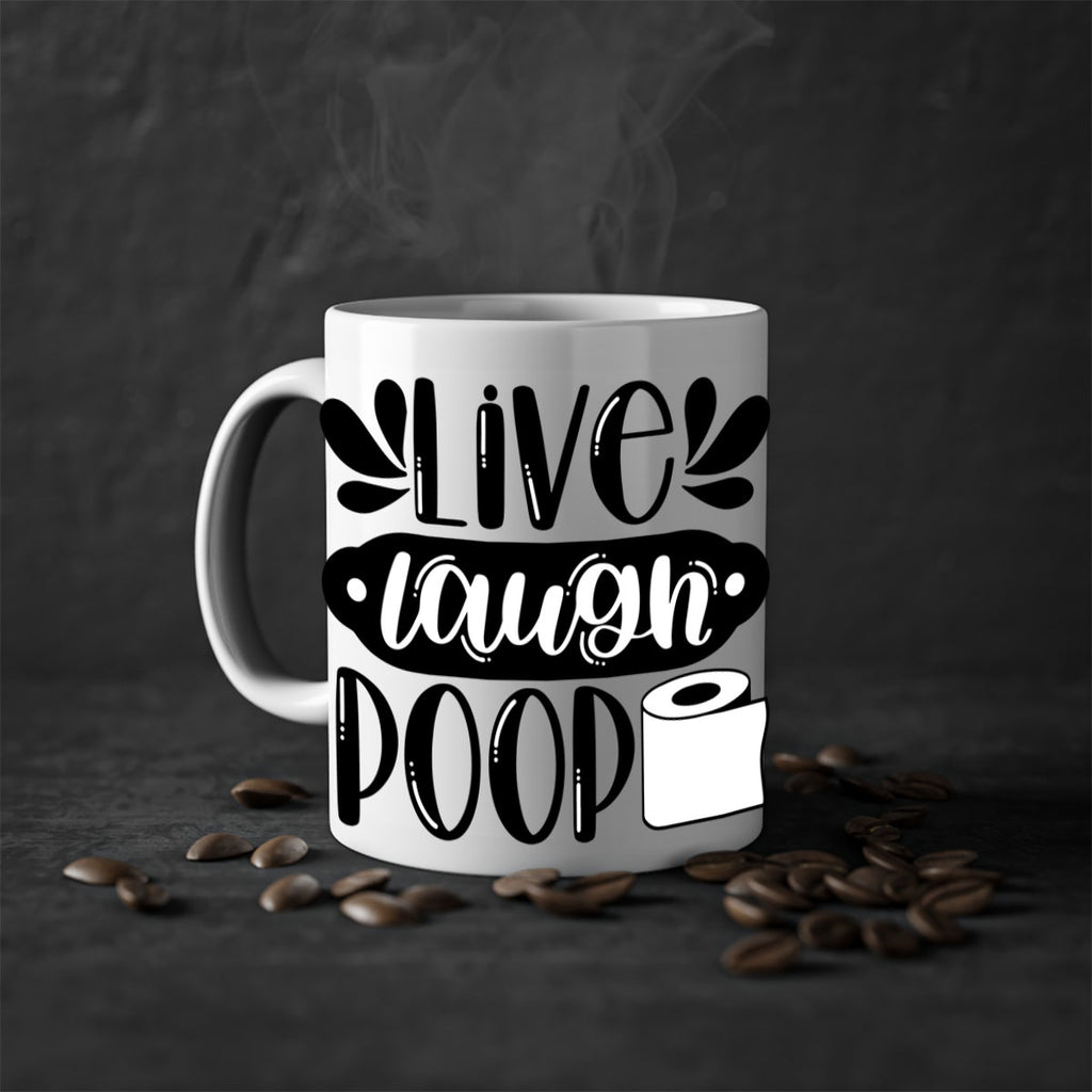 live laugh poop 26#- bathroom-Mug / Coffee Cup